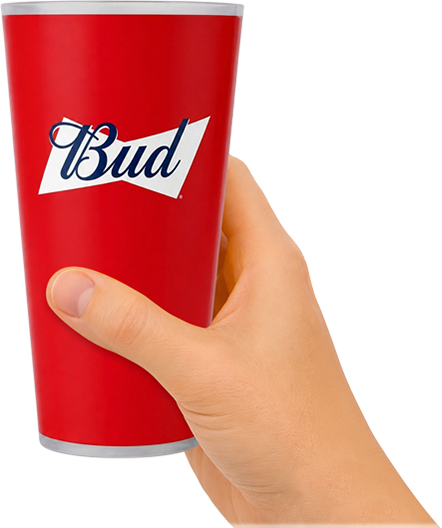 Bicchiere di Bud